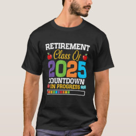 Klass 2025 för Lärare i Pension T Shirt