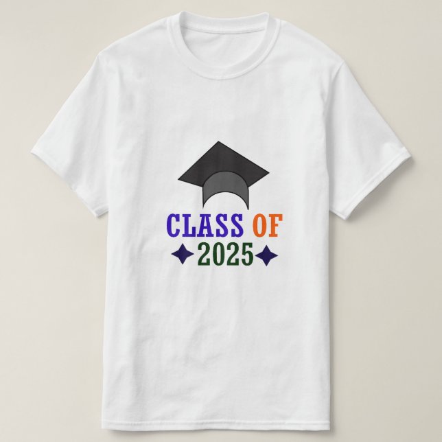 Klass 2025 - Framtiden Börjar T Shirt (Design framsida)