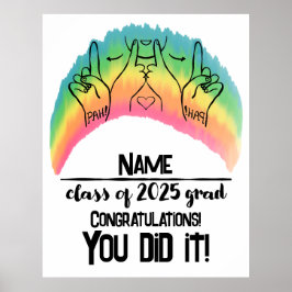 Klass 2025 Grad - PAH! Poster