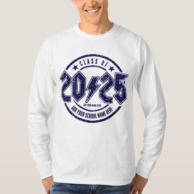Klass 2025 Grad T Shirt (Framsida)