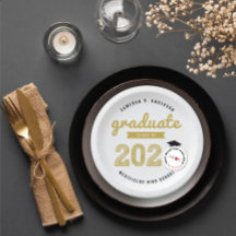 Klass 2025 Guld Sketch Studenten Grad Party