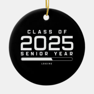 Klass 2025: Högre årsladdning 2025 Julgransprydnad Keramik