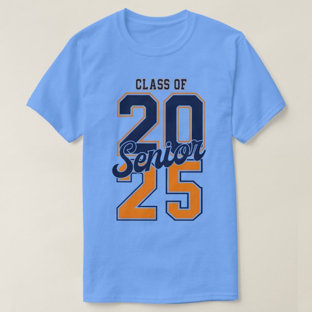 Klass 2025: Högre högskola T Shirt (Design framsida)