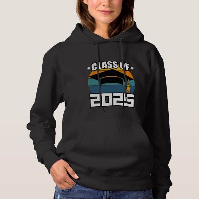 Klass 2025 - Högre klass Studenten-Förste år T Shirt (Framsida)