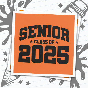 Klass 2025 Högskola Studenten 2025 Pappersservett