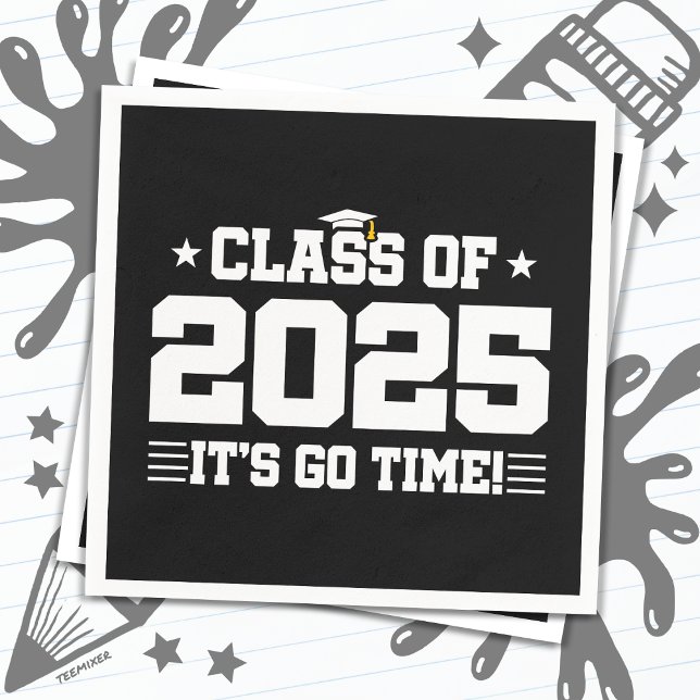 Klass 2025 Högskola Studenten 2025 Pappersservett (Skapare uppladdad)