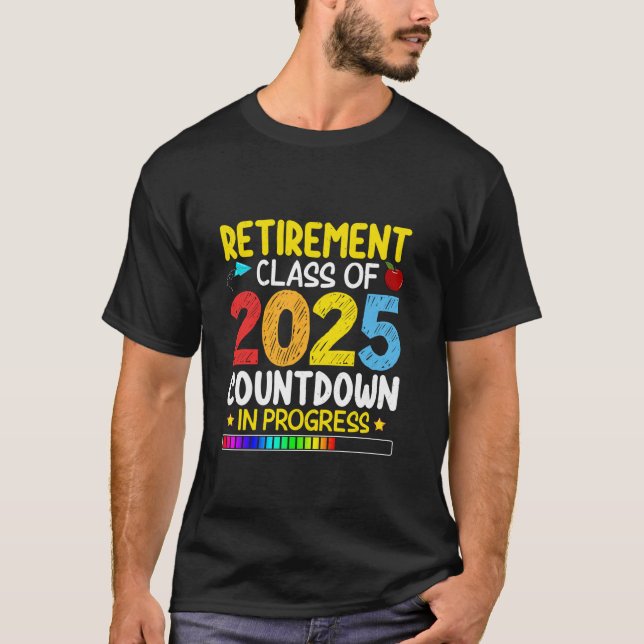 Klass 2025 i Pension i Progre T Shirt (Framsida)