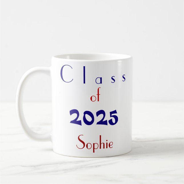 Klass 2025 kaffemugg (Vänster)