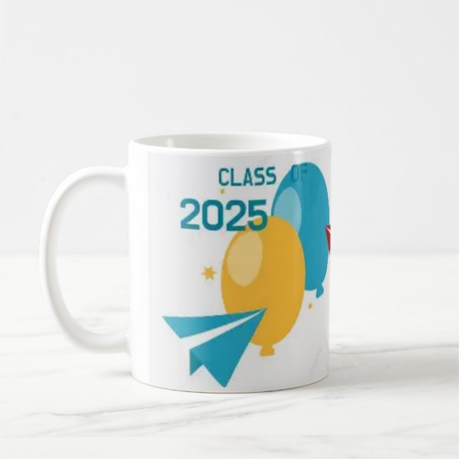 Klass 2025 kaffemugg (Vänster)