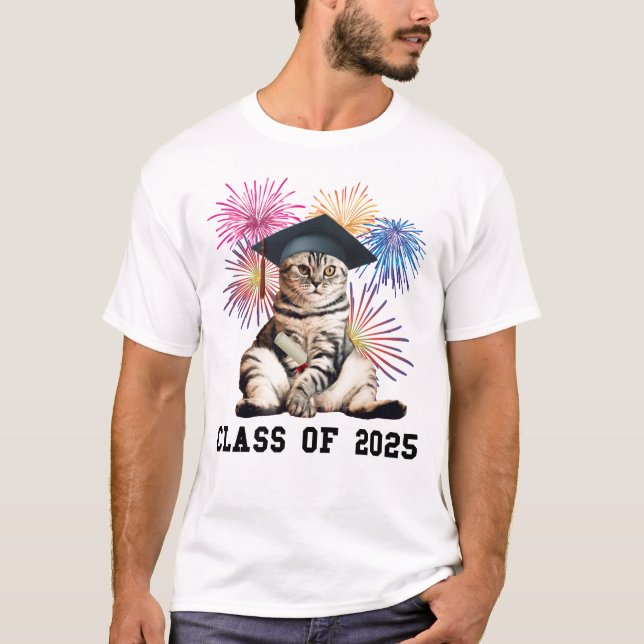 Klass 2025: Kattfoder T Shirt (Framsida)