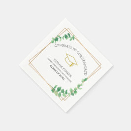 klass 2025, klass 2026 studenten pappersservett