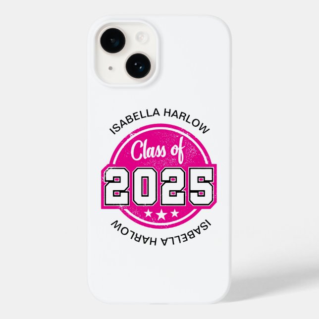 Klass 2025 Rosa Student Namn (Baksida)