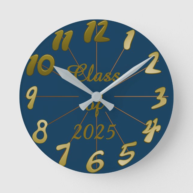Klass 2025 rund klocka (Framsida)