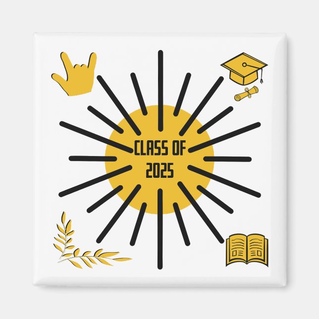 Klass 2025 - Solsken Magnet (Framsidan)