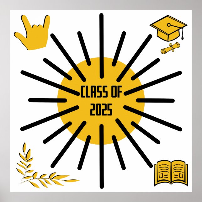 Klass 2025 - Solsken Poster (Framsidan)