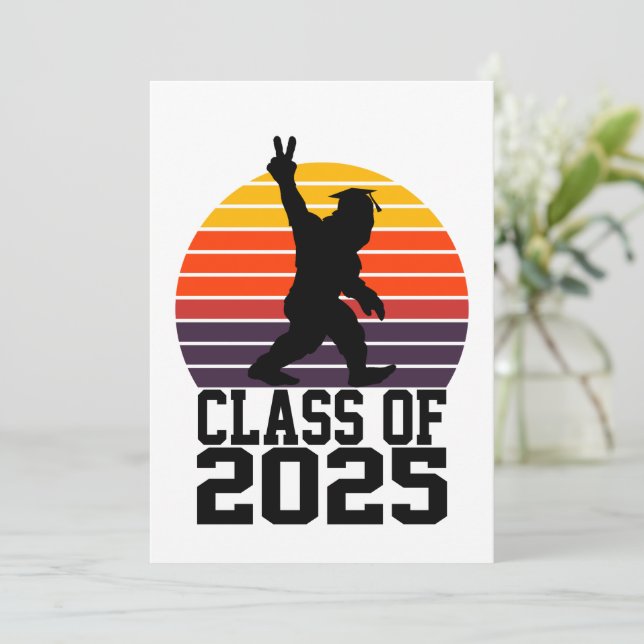 Klass 2025 - Studenten 2025 Julkort (Stående Fram)