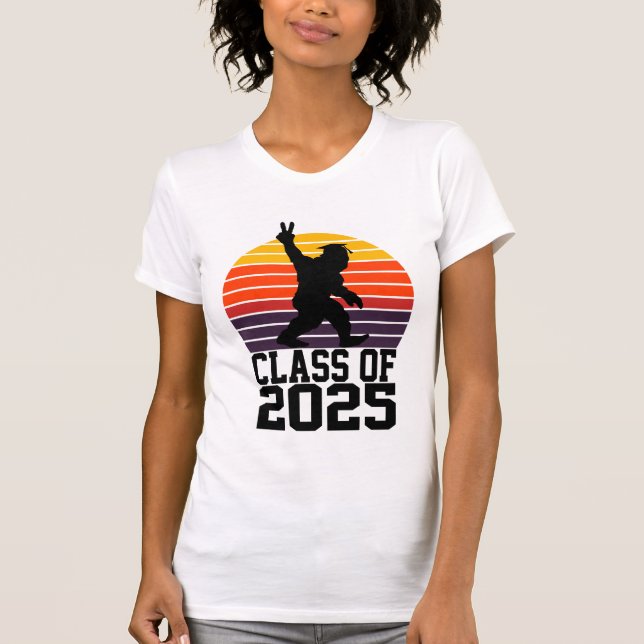 Klass 2025 - Studenten 2025 T Shirt (Framsida)