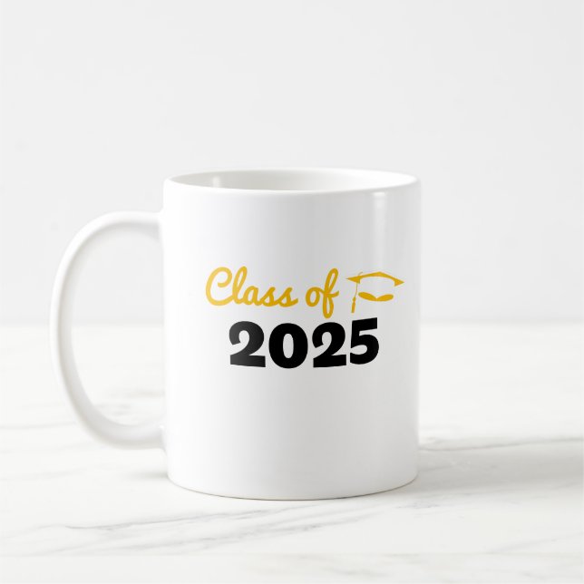 Klass 2025 Studenten-år Kaffemugg (Vänster)