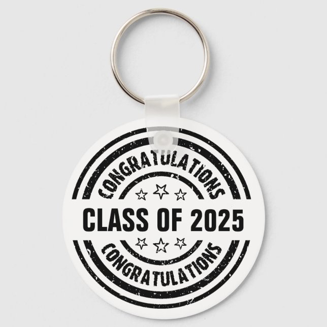 Klass 2025 Studenten Nyckelring (Baksida)