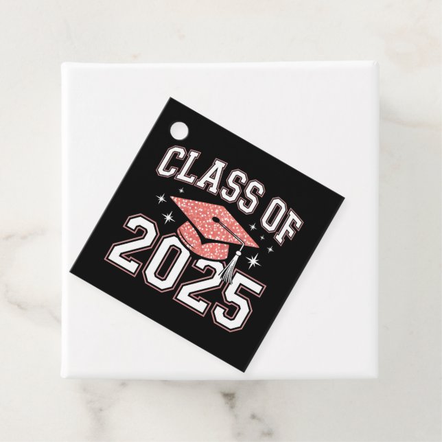 Klass 2025 Studenten-Proud Grad 2025 Gåvor Etiketter (På plats)