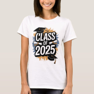 Klass 2025 Studenten T-Shirt - Högre årshandel