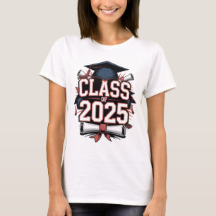 Klass 2025 Studenten T-Shirt - Högre årshandel