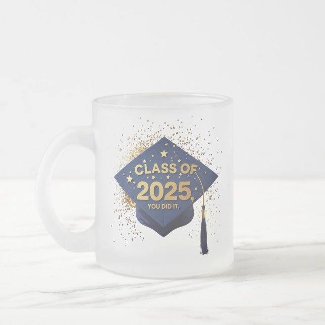 Klass 2025 Studentmössa Mugg (Vänster)