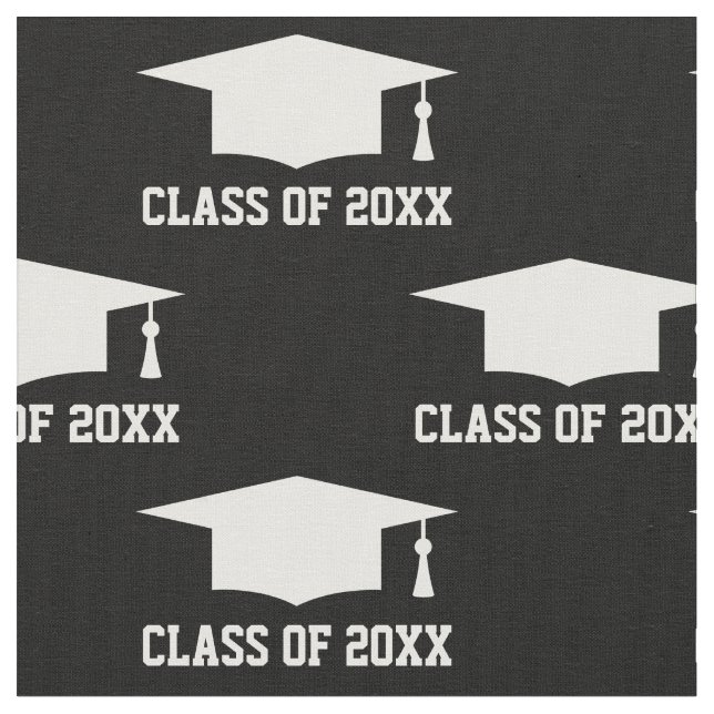 Klass 2025: Tassel-sockel för högskola i studenten Tyg (Närbild)