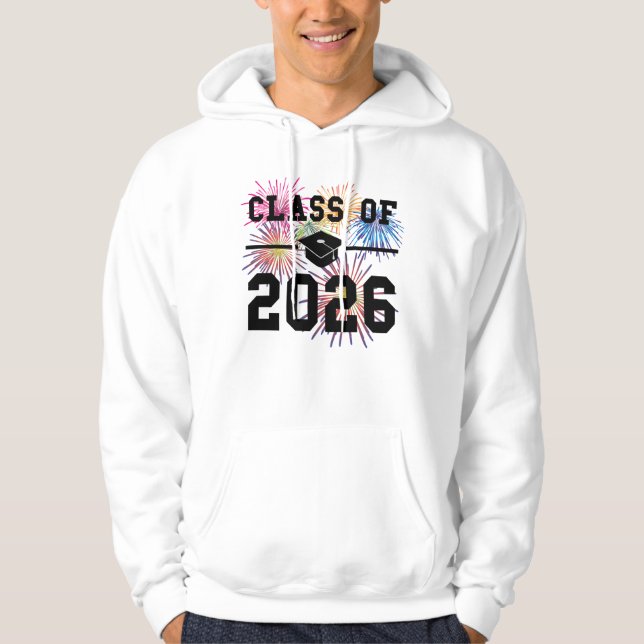 Klass 2026 Avslutningsår Hoodie (Framsida)