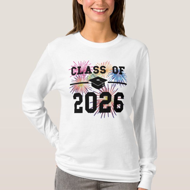Klass 2026 Avslutningsår T Shirt (Framsida)