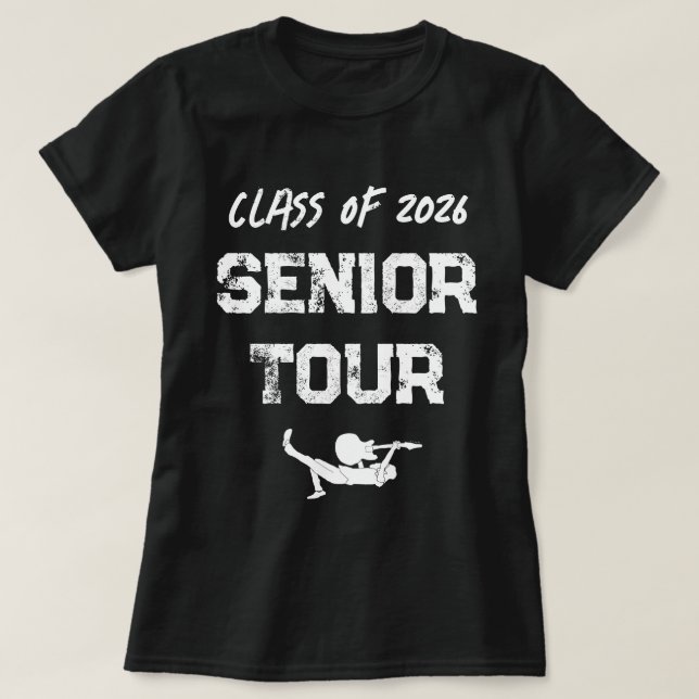 Klass 2026 Avslutningsårsturné T Shirt (Design framsida)
