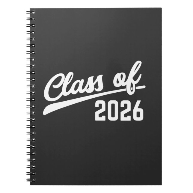 Klass 2026 Examenår 2026 Skola   Anteckningsbok (Framsidan)