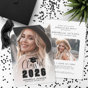 Klass 2026 examenfoto examen inbjudningar