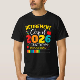 Klass 2026 för Lärare i Pension T Shirt