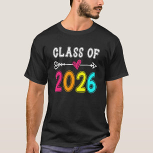 Klass 2026 före K Student Preschool Studenten T Shirt