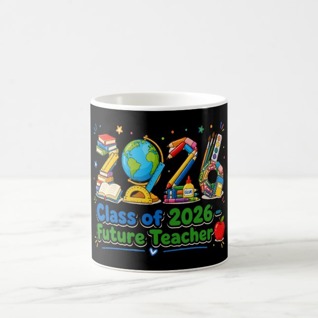 Klass 2026 Framtida Lärar Skolmaterial Konst Kaffemugg (Center)