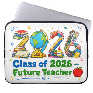 Klass 2026 Framtida Lärare Skolmaterial Konst Laptop Fodral