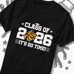 Klass 2026 Guld Tjejmästar Graduation Det Är Dags T Shirt