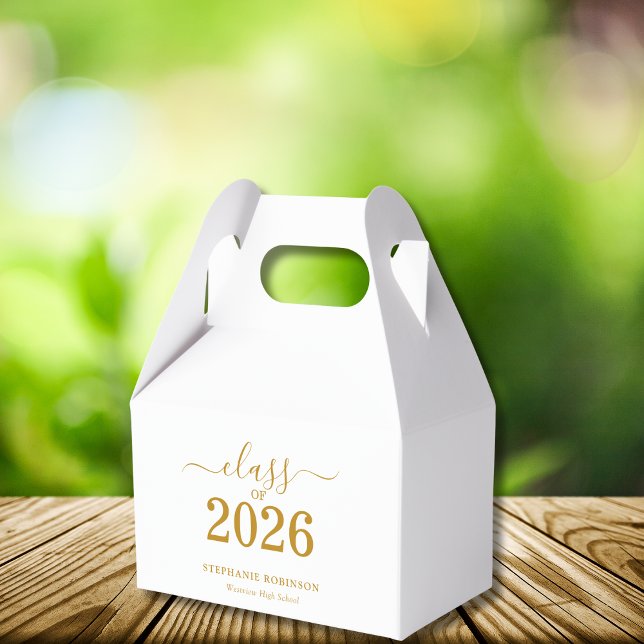 Klass 2026 Guldskrift Examen   Presentaskar (Skapare uppladdad)