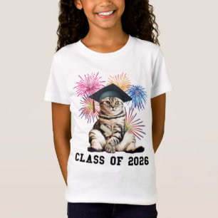 Klass 2026 kattälskare t shirt