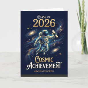 Klass 2026 Kosmisk Prestation Examen Kort