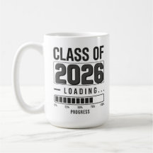 Klass 2026 Lastar mugg | Utexaminerings kaffemugg
