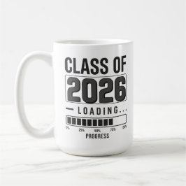 Klass 2026 Lastar mugg | Utexaminerings kaffemugg