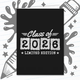 Klass 2026 Limited Edition Examen Citat Kort