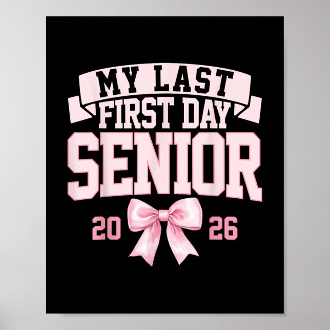Klass 2026, min första dag, stjärna 2026 poster (Framsidan)