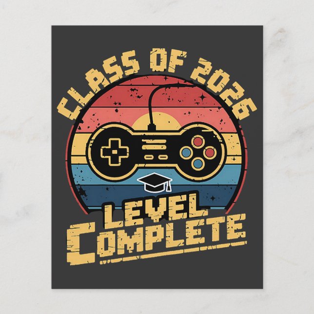 Klass 2026 Nivå Klar Flygblad (Framsidan)