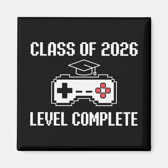 Klass 2026 Nivå Komplett Spelande Examen Magnet (Framsidan)