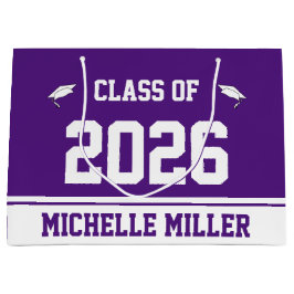 Klass 2026 och namn på kunglig lila och vit