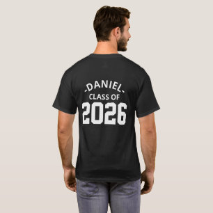 Klass 2026 Personlig strykbar överföring Best T Shirt