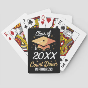 Klass 2026 Räkna Ner Pågår Personlig Casinokort